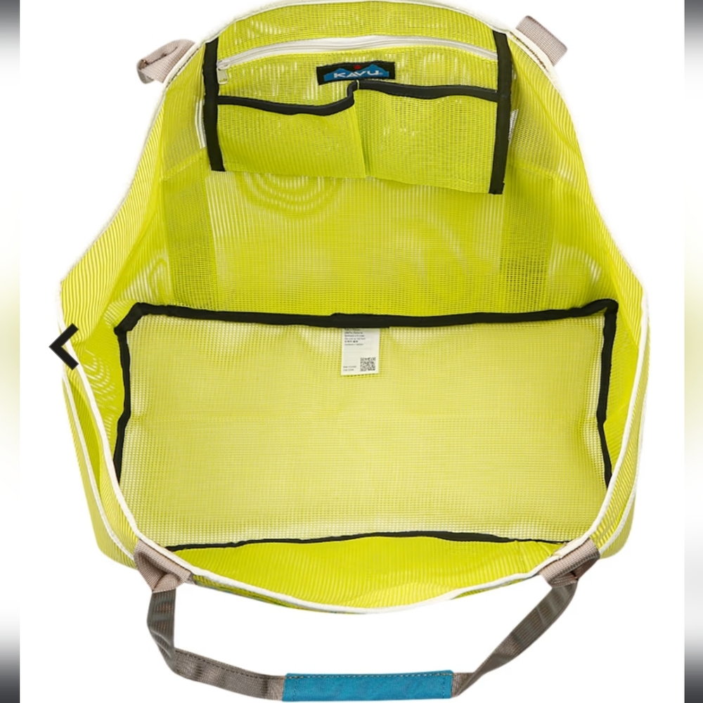 NWT! Bright Yellow Kavu Tote Bag - Picture 2 of 3